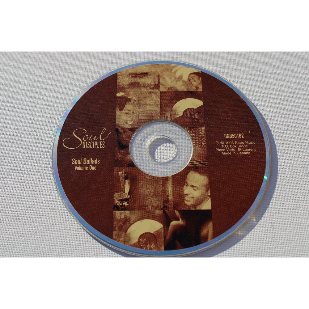 Soul Disciples – Soul Ballads Volume One CD 1998 R&B Soul Retro Music